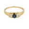 Bague 62 Bague Saphir et diamants 58 Facettes DDV22715-1-62-2