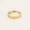 Bague 52 Fine Bague jonc or jaune et diamants 58 Facettes DV9390-14