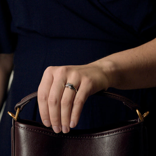 Bague 53 Chaumet Bague CHAUMET  Bague "Lien croisés" 58 Facettes DV22110-1