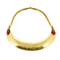 Collier Hermes - Collection Mopti - Important collier en or jaune et cornaline. 58 Facettes DV19818-3