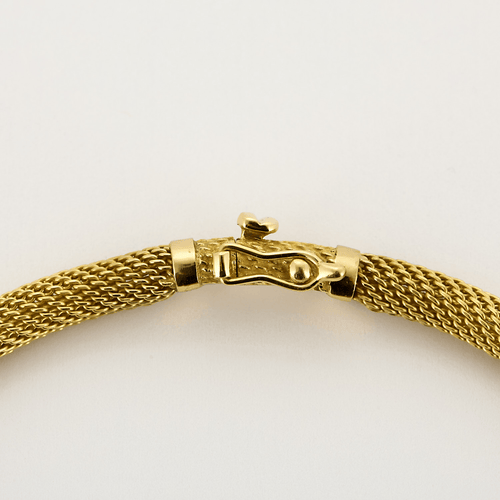 Hermes - Collection Mopti - Important collier en or jaune et cornaline. 58 Facettes DV19818-3