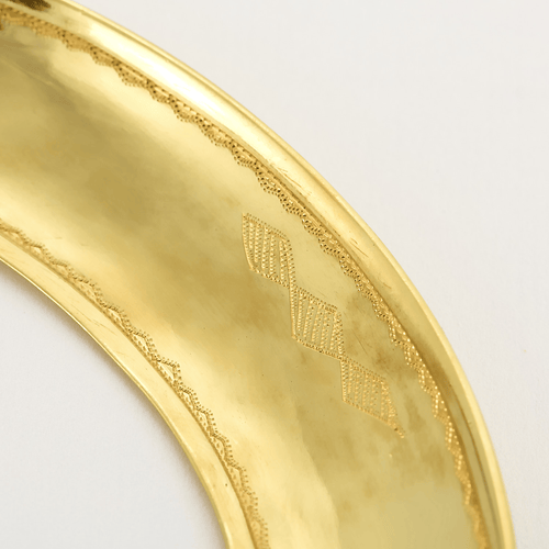 Collier Hermes - Collection Mopti - Important collier en or jaune et cornaline. 58 Facettes DV19818-3