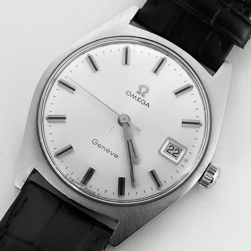 Montre OMEGA - Genève Date - Montre en acier 58 Facettes DV15048-14