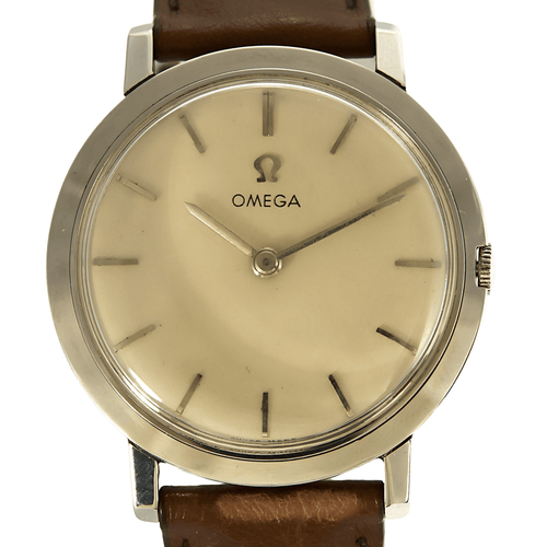Montre OMEGA - Cream Dial Vintage - Montre en acier 58 Facettes DV15048-20