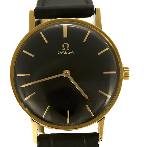 Montre OMEGA - Vintage black Dial - Montre en or jaune 58 Facettes DV15048-15