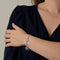 Bracelet Van Cleef &Arpels -Vintage Alhambra- Bracelet en or gris et calcédoine 58 Facettes DV0830-33
