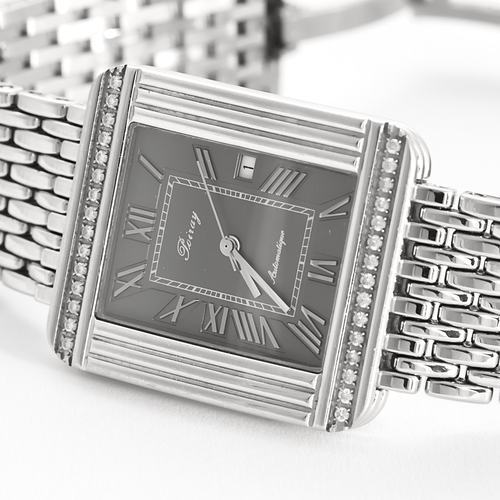 Montre POIRAY - Ma Première Grand Modèle - Montre en acier et diamants 58 Facettes DV22243-1