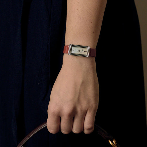 POIRAY - Ma Baguette -Montre de dame en acier