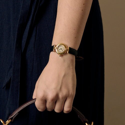 Montre CARTIER - Must de Cartier - Colisée - Montre en vermeil 58 Facettes DV21608-1