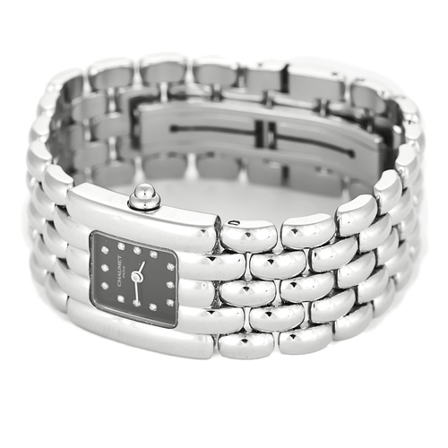 Montre CHAUMET - Khesis - Montre en acier et diamants 58 Facettes DV21752-4