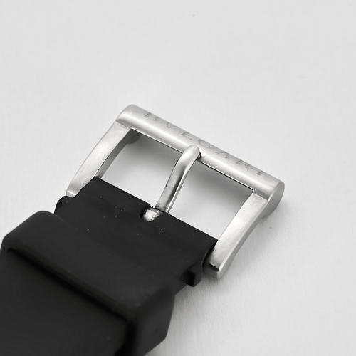 BULGARI - Diagono - Montre en acier et caoutchouc