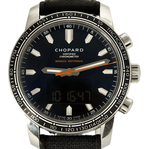 Montre CHOPARD - Grand Prix de Monaco Historique Time Attack MF - Montre en acier 58 Facettes DV17303-1