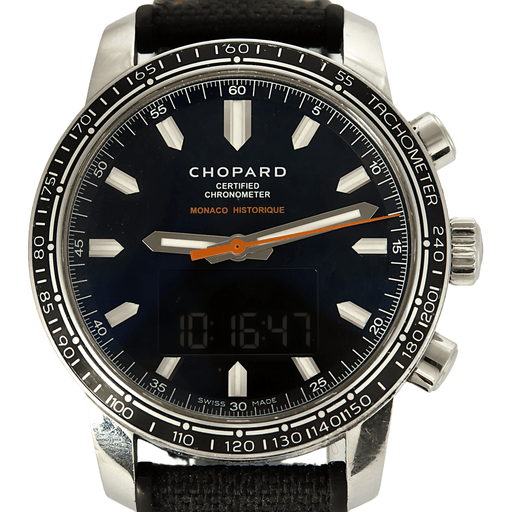 Montre CHOPARD - Grand Prix de Monaco Historique Time Attack MF - Montre en acier 58 Facettes DV17303-1