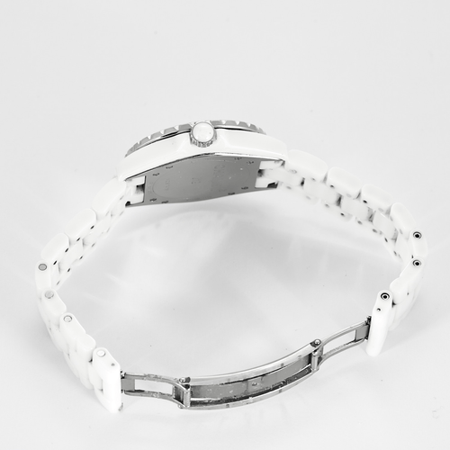Montre CHANEL - J12 - Montre en céramique blanche 58 Facettes DV21289-2