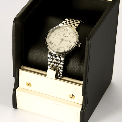 Montre CARL BUCHERER - Adamavi - Montre automatique en acier 58 Facettes DV21610-1