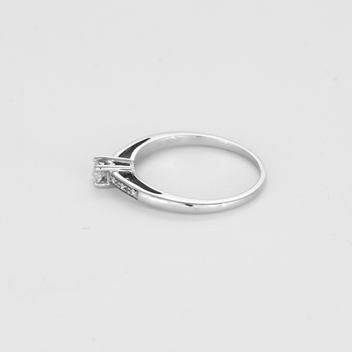 MAUBOUSSIN - Tu es le sel de ma vie n°1 - Bague en or gris et diamant