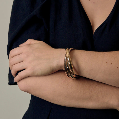 CARTIER - Trinity - Bracelet Vintage trois anneaux entrelacés