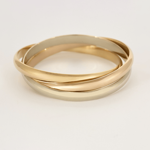 CARTIER - Trinity - Bracelet Vintage trois anneaux entrelacés