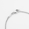 Collier en or gris et diamant 0.20 carat