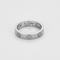 CARTIER - LOVE - Bague Alliance Or Gris et Diamant