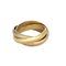 Cartier - Trinity Classique - Bague trois anneaux en or de trois couleurs