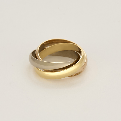 Cartier - Trinity Classique - Bague trois anneaux en or de trois couleurs
