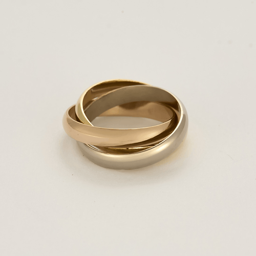 Cartier - Trinity Classique - Bague trois anneaux en or de trois couleurs