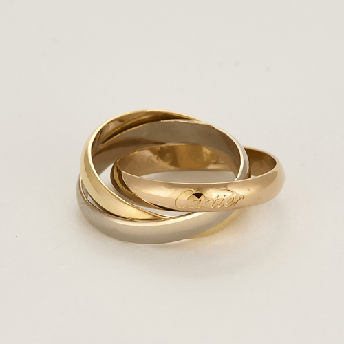 Cartier - Trinity Classique - Bague trois anneaux en or de trois couleurs
