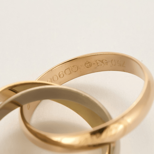 Cartier - Trinity Classique - Bague trois anneaux en or de trois couleurs