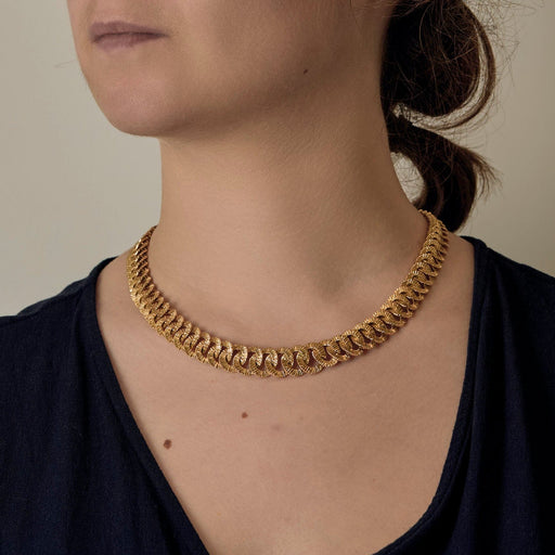 Collier Collier en or jaune 58 Facettes DDV22359-1