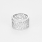 Bague 53 CHANEL - Camelia - Grand Modèle- Bague en or gris et diamants 58 Facettes DV22001-1-53-2