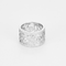 Bague 53 CHANEL - Camelia - Grand Modèle- Bague en or gris et diamants 58 Facettes DV22001-1-53-2