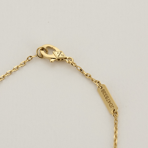 Collier Van Cleef & Arpels - Vintage Alhambra - Collier en or jaune et malachite 58 Facettes DV0830-29