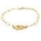Dinh Van Menottes R10 Bracelet en or jaune et diamants