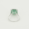 Bague 55 Bague en or gris émeraude et diamants 58 Facettes DV11451-15