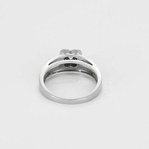 Bague 48 Mauboussin - Chance of love n°1 - Bague en or gris et diamants 58 Facettes DV21146-1