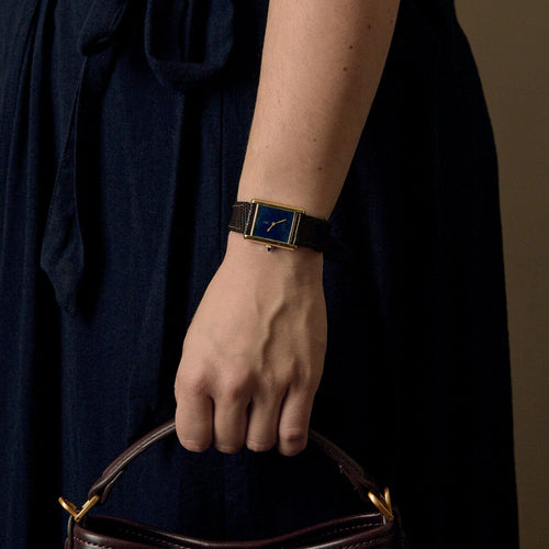 Montre Cartier - Tank Must - Montre en argent plaqué or 58 Facettes DV12721-16