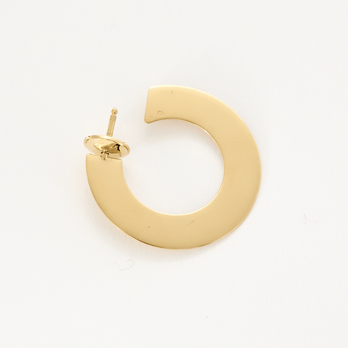 Boucles d'oreilles DINH VAN - Cible  - Paire de créoles en or jaune 58 Facettes DV23525-1