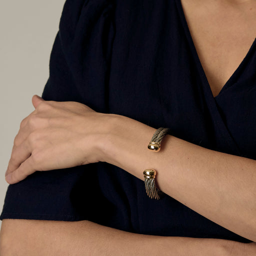 FRED - Force 10 Vintage - Bracelet en or et acier