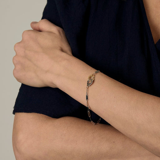 Bracelet DINH VAN - Menottes R10 - Bracelet en or deux tons 58 Facettes DV23525-2
