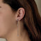 Boucles d'oreilles CHOPARD - Pendants d'oreilles en or gris et diamants 58 Facettes DV0822-2