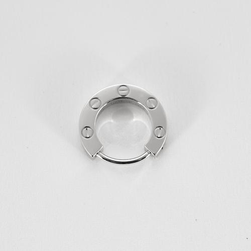 Boucles d'oreilles CARTIER - Love - Mono boucle d'oreille en or blanc 58 Facettes DV0581-35