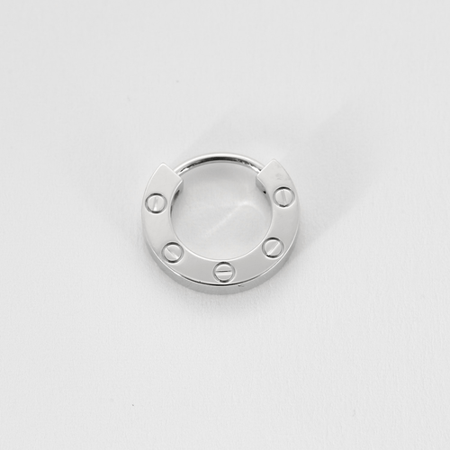 Boucles d'oreilles CARTIER - Love - Mono boucle d'oreille en or blanc 58 Facettes DV0581-35