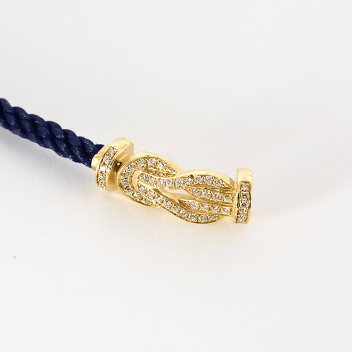 Bracelet FRED - Bracelet Chance Infinie or et diamants 58 Facettes DDV10035-2