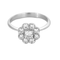 55 Bague marguerite en or gris et diamants 58 Facettes DV24426-1-DV0882-1