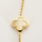 Collier Van Cleef & Arpels - Pure Alhambra - Collier en or jaune et nacre 58 Facettes DV23872-1