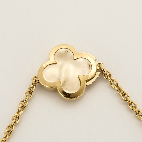 Collier Van Cleef & Arpels - Pure Alhambra - Collier en or jaune et nacre 58 Facettes DV23872-1