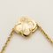 Collier Van Cleef & Arpels - Pure Alhambra - Collier en or jaune et nacre 58 Facettes DV23872-1