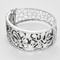 Bracelet Important Bracelet Camélia en or gris diamants blancs et diamants noirs 58 Facettes DDV21423-1
