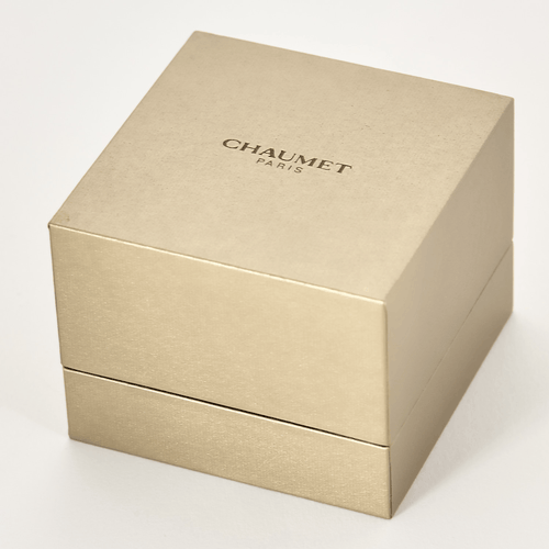 Bague 55 Chaumet - Rondes de Nuit Toi & Moi - Grand modèle - Bague en or blanc et diamants 58 Facettes DV23936-1